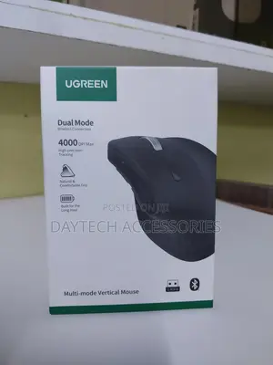 Ugreen Multi-Mode Vertical Wireless Mouse -Mu008