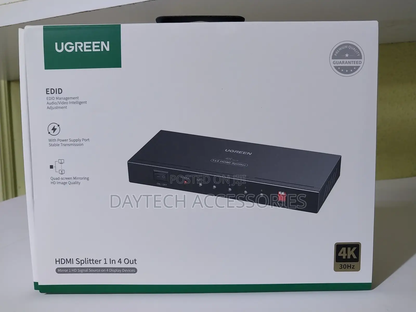 Ugreen Hdmi Splitter 1 in 4 Out (Uk) at 30hz