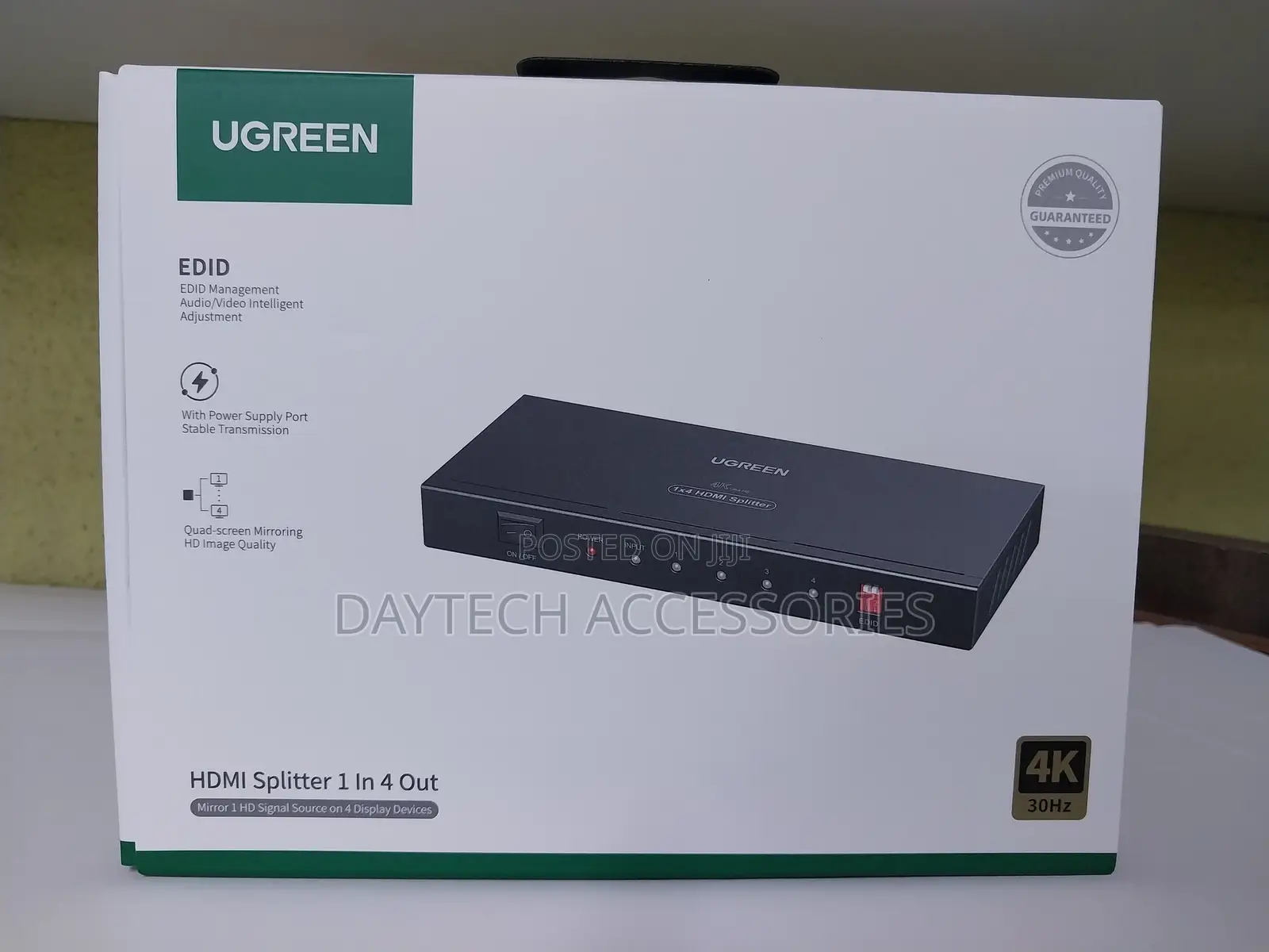 Ugreen Hdmi Splitter 1 in 4 Out (Uk) at 30hz