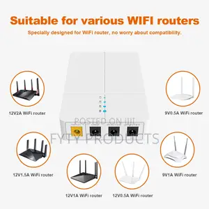 Dc Ups 12v2a/9v1a for Onu/Router 7800mah Lithium Battery
