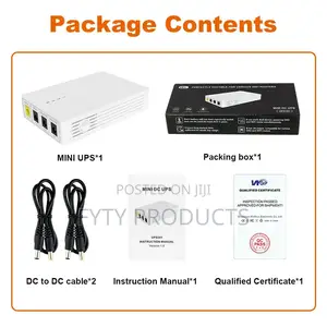 Dc Ups 12v2a/9v1a for Onu/Router 7800mah Lithium Battery