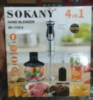 Sokany 4in I Hand Blender