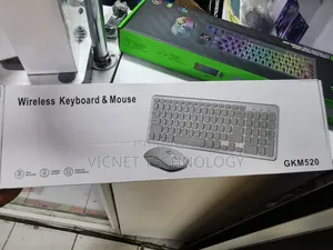 Wireless Keyboard and Mouse With Soft Keys