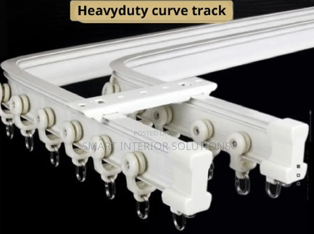 Flexible PVC Bendable Curtain Rails