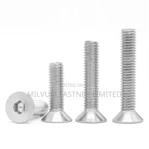 Stainless Steel Countersunk Allen Bolts