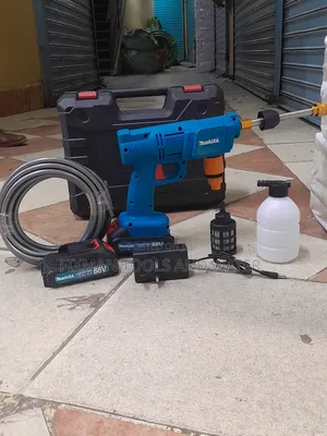 Rechargeable Makita Cordless Pressure Washer Machine 88 V 2 Battery