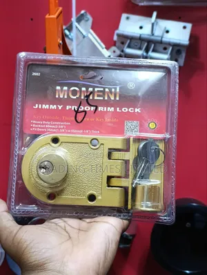 Jimmy Proof Rim Lock ( Jimmy) Lockable With Key Both Sides