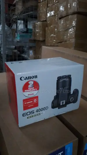 Canon Eos 4000d DSLR Camera and Ef-S 18-55 Mm