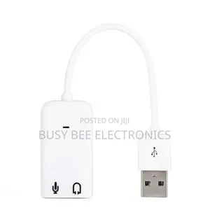Sound Card Adapter Usb 2.0 .7.1 External Usb Audio
