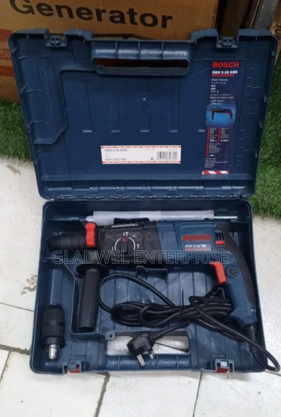 Bosch Rotary Hammer Drill With Bits