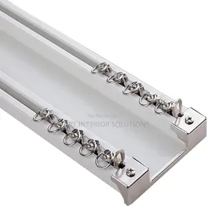 Aluminium Straight Double Rails