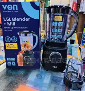 *Von 2 in 1 Blender 500w