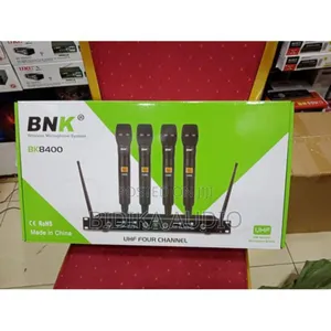 BNK Bk8400 4-in-1 Dynamic Wireless Microphone System