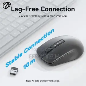 Vention Ktbb0 3-Button Wireless Computer Mouse ,Usb Receiver