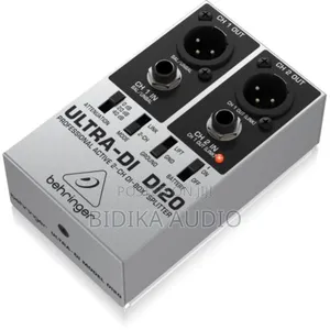 Behringer Professional Active 2-Channel Di Box/Splitter Di20