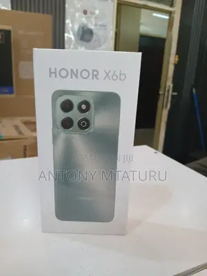 New Honor X6b 128 GB Silver