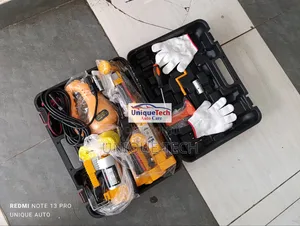 3-in-1 Tyre Kit: Electric Jack, Air Pump Wrench