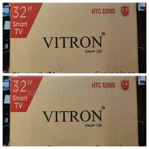 Vitron 32 Inches Smart Android Tv With Bluetooth, Frameless
