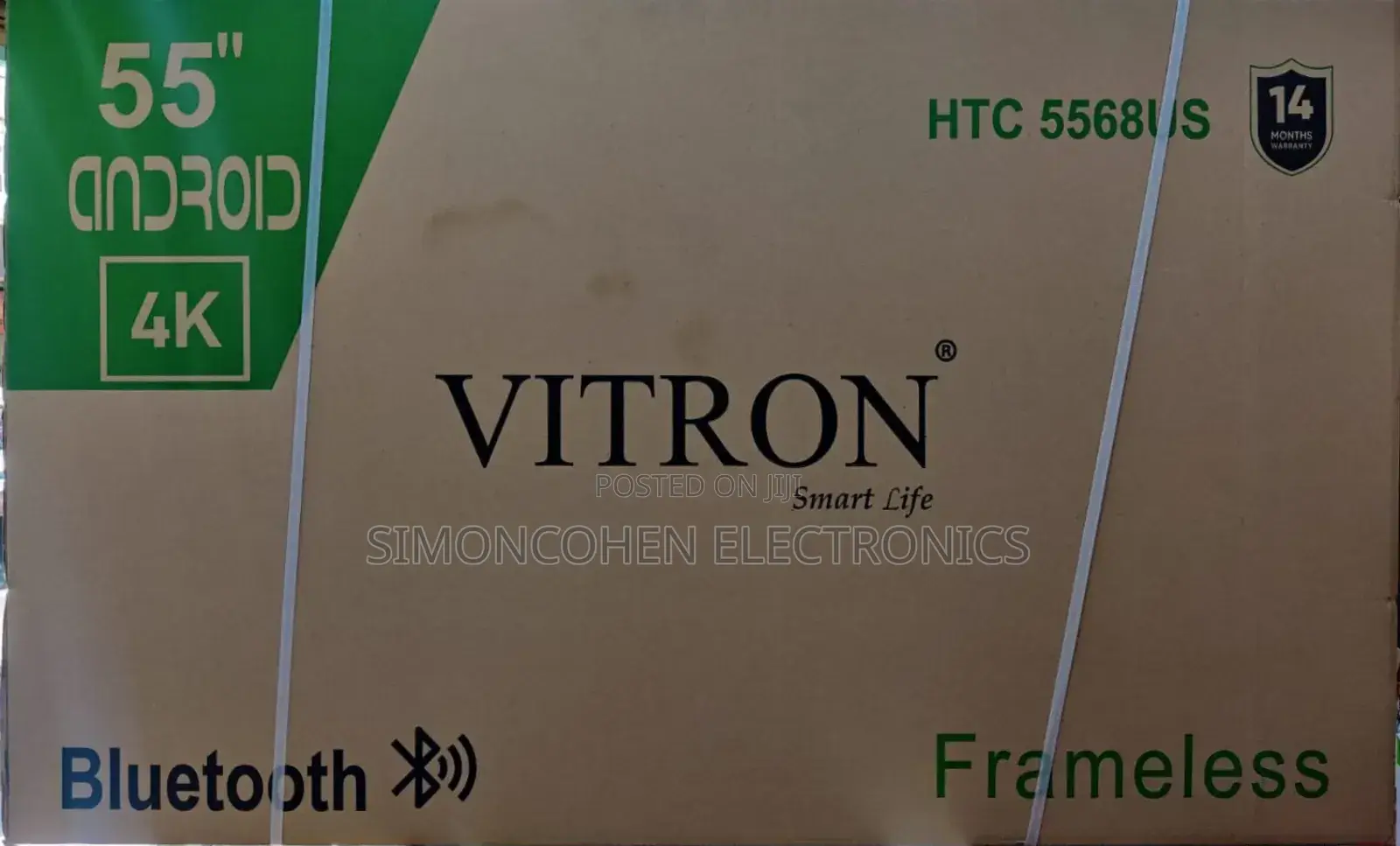 Vitron 55 Inches Smart Android Tv