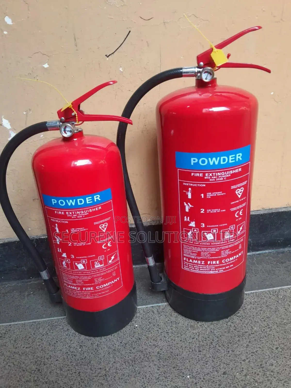 6kg And 9kg Fire Extinguishers