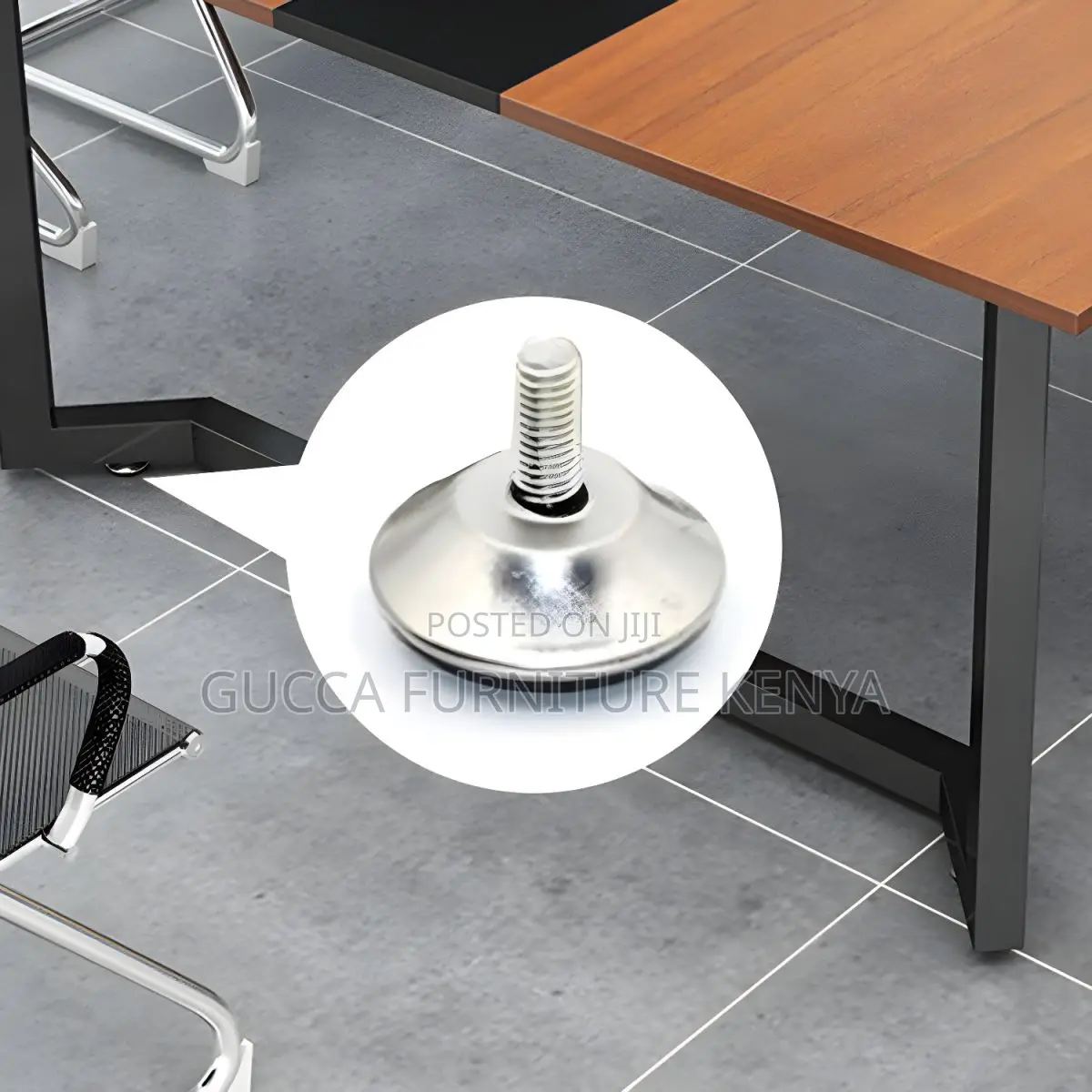 Boadroom Tables: Brown Tone Color Block Conference Table