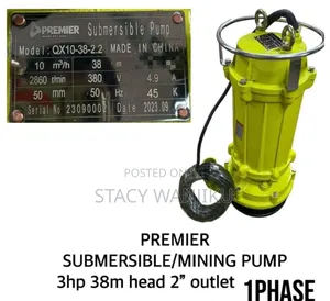 Submersible Mining Pump Machine/ Premier Mining Pump