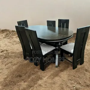Modern Dining Table, 6 Seater Dining Set