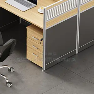Workstations: 4-Way Workstation With Unfinished Color Top