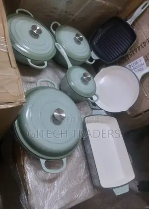 11pcs Cast Iron Cookware