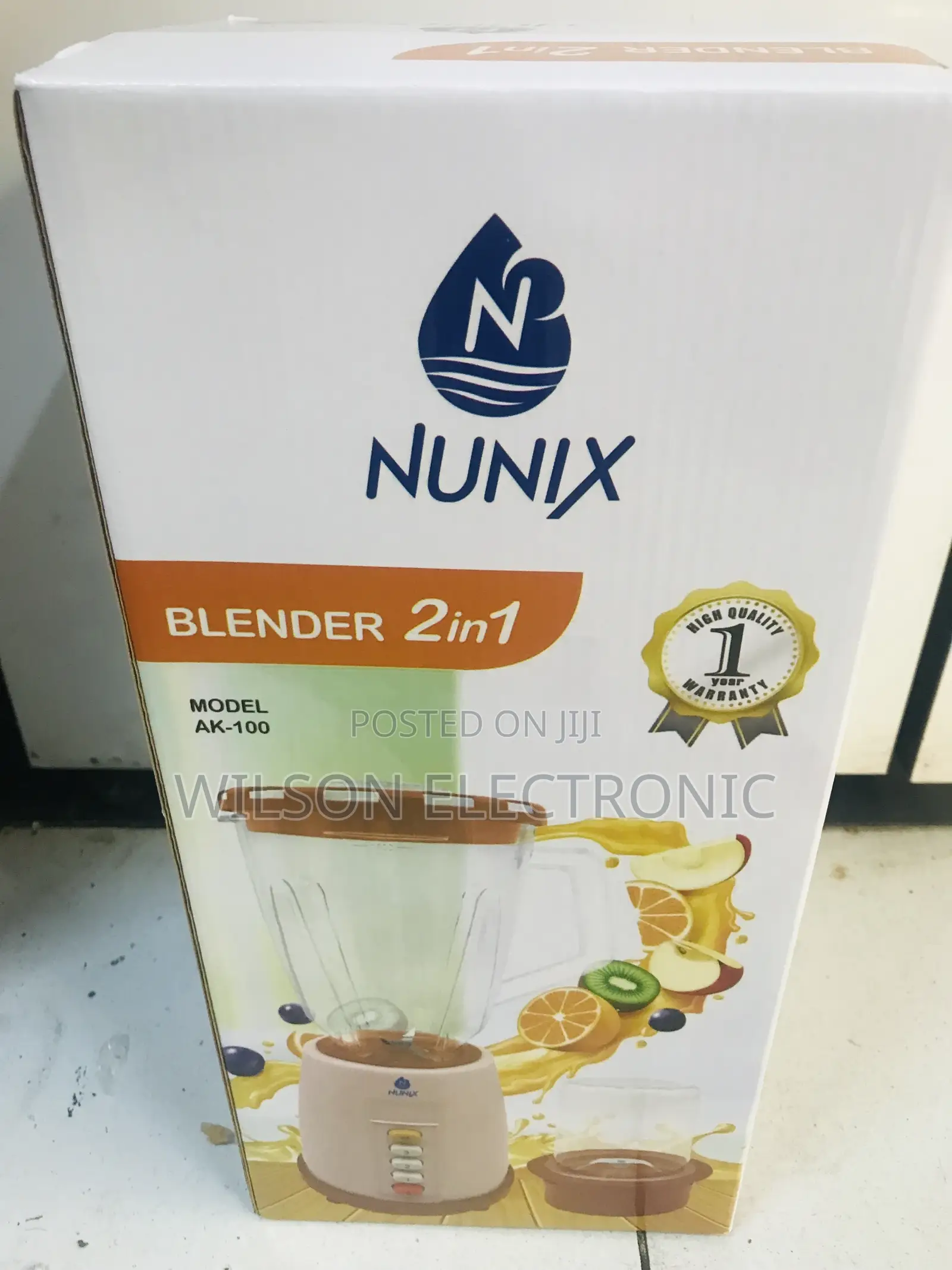 Nunix 2 in 1 Blender. 1.5l