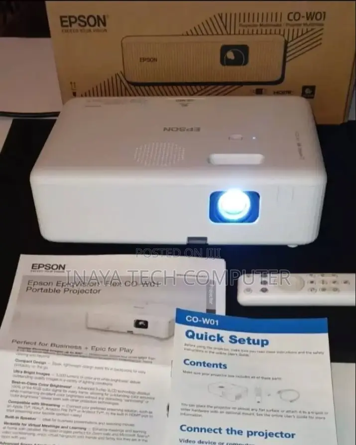 Epson Co-W01 Wxga Projector