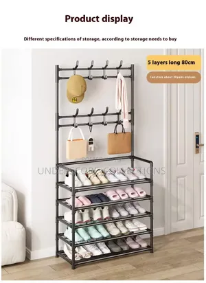 Multifunctional 5 Tier Shoe Rack
