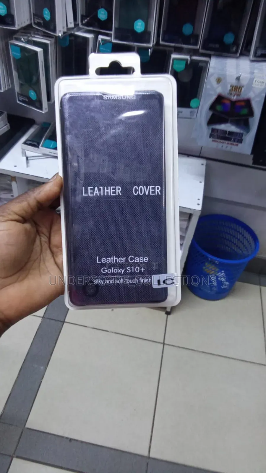 Black S10 Plus Flip Cover
