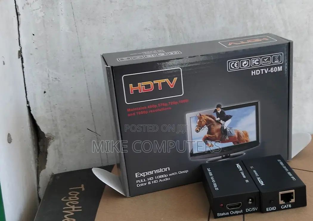 60m Hdmi-Computer Extender 1080p 3d Over Ethrnet
