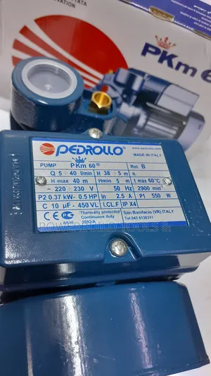 Pedrollo Italy 0.5hp Booster Pump