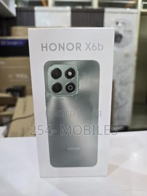 New Honor X6b 128 GB Silver