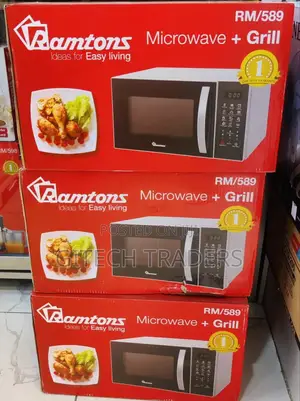 *Ramtons 23litres Rm589 Microwave With Grill Rm589