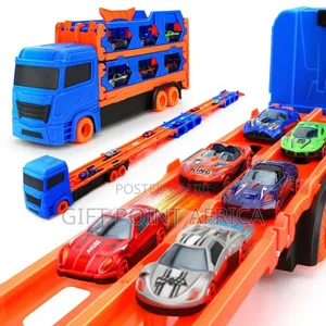 Race Truck Transport Truck Toy for Kids