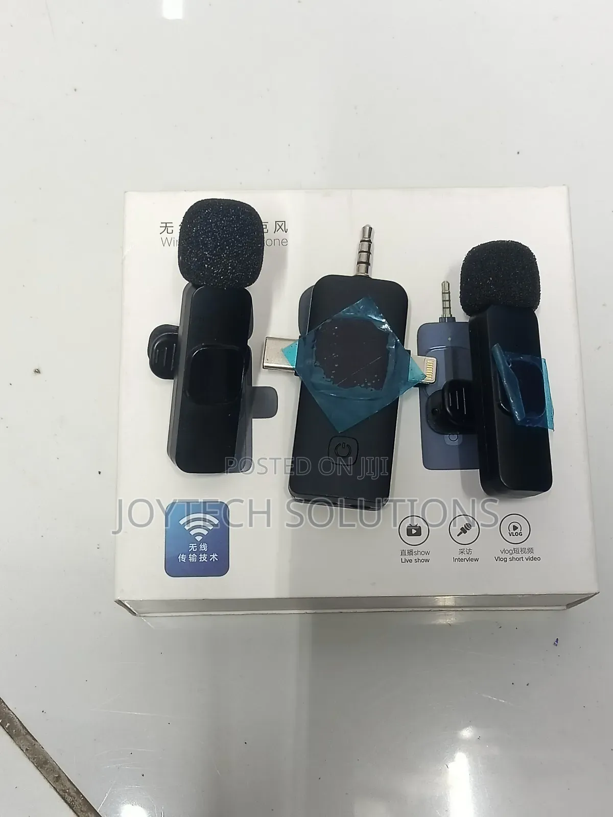 Microphone for iPhones Type -C and Camera Dual Lapel