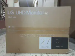 Lg 27'' Uhd (3840x2160) Monitor (27up550n-W)