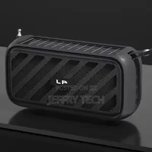 Lp-V55 Solar Charging Mini Fm Wireless Portable Woofer Bt