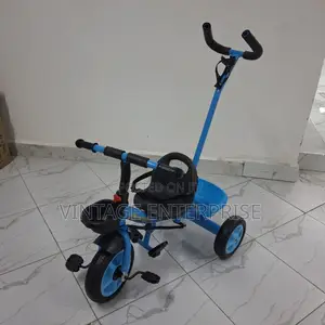Kids Tricycle With Pusher