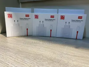 Oneplus 100w Usb-a Supervooc Adapter+Cable – White
