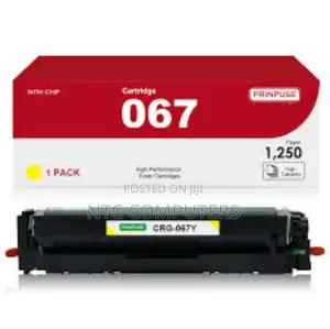 Canon 067 Yellow Toner Cartridge Colour Image Class Lbp631