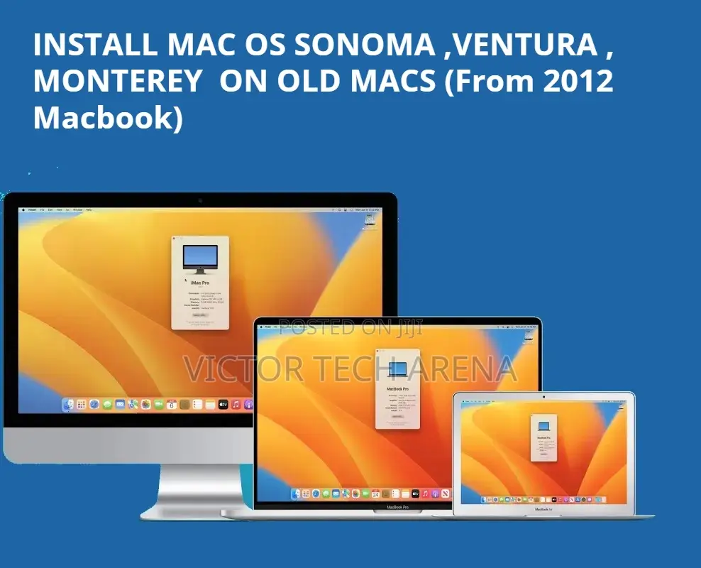Install Macos Ventura, Sonoma,Monterey On Old Macs