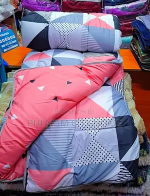 Pinkish Binded Cotton Duvets Available