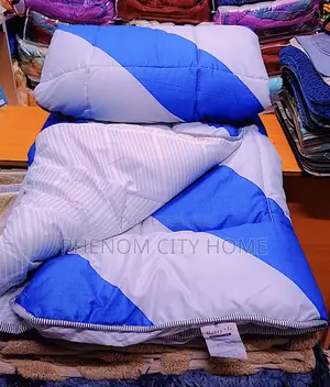Blueish Quality Binded Duvets Set Available