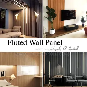 Eco-Friendly WPC Fluted Panels