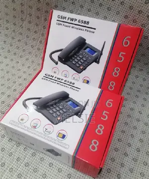 GSM FWP 6588 -GSM Fixed Deskphone Dual Sim Phone