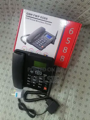 GSM FWP 6588 Dual Sim Desk Fixed Wireless Phone